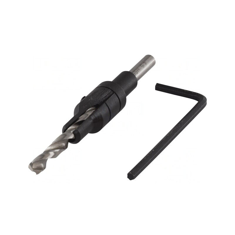 Burghiu Pregăurire Ø 4,5mm Blister cu Adâncitor | Electronic-mag.ro | Componente Electronice