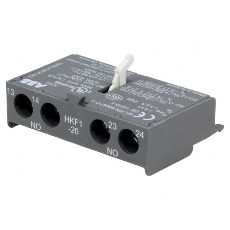 Contacte Auxiliare NO x2 cu Cleme Șurub | Electronic-mag.ro | Componente Electronice