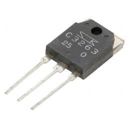 Tranzistor NPN 230V 15A 130W TO3P | Electronic-mag.ro | Componente Electronice