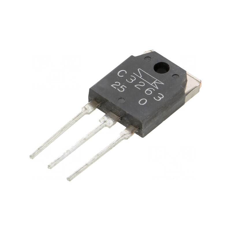 Tranzistor NPN 230V 15A 130W TO3P | Electronic-mag.ro | Componente Electronice