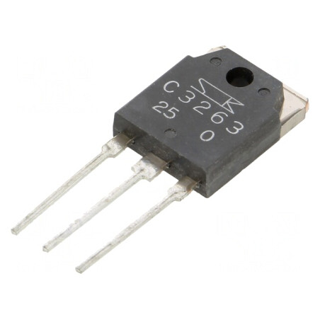 Tranzistor NPN 230V 15A 130W TO3P | Electronic-mag.ro | Componente Electronice