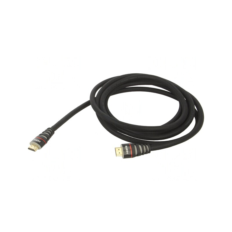 Cablu HDMI 1.4 PVC Textil 3m | Electronic-mag.ro | Componente Electronice Cablu HDMI 1.4 PVC Textil 3m | Electronic-mag.ro | Componente Electronice