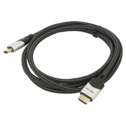 Cablu HDMI 2.1 HDCP 2.2 PVC 2m | Electronic-mag.ro | Componente Electronice