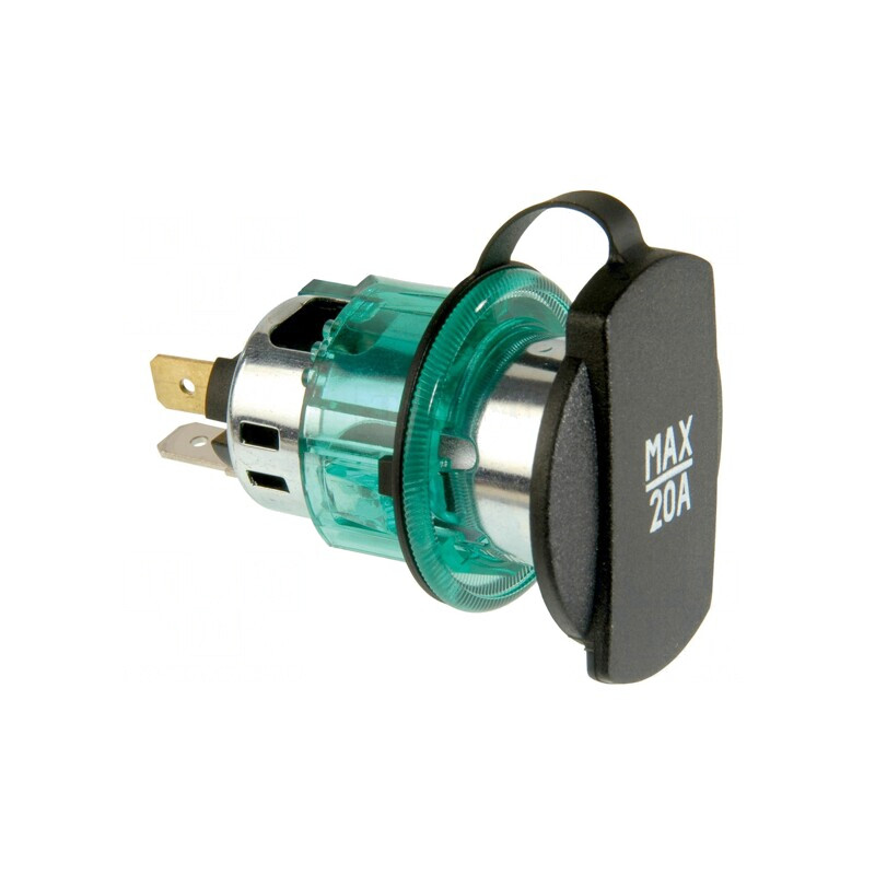 Soclu Brichetă Auto 20A 12-24VDC | Electronic-mag.ro | Componente Electronice
