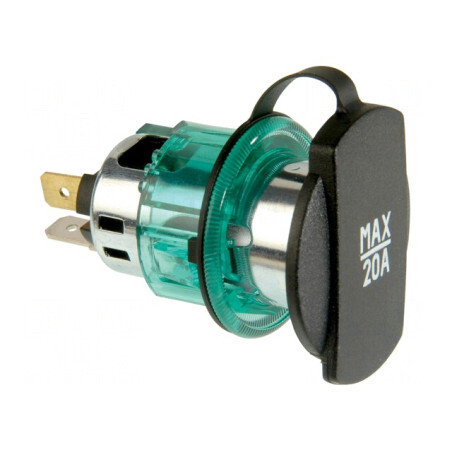Soclu Brichetă Auto 20A 12-24VDC | Electronic-mag.ro | Componente Electronice