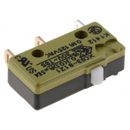 Microîntrerupător SNAP ACTION SPDT 0,1A 125VAC fără manetă | Electronic-mag.ro | Componente Electronice