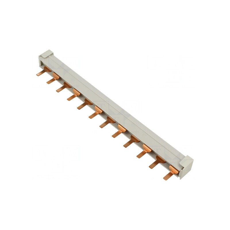 Bară colectoare 2 Poli 63A 214mm 10mm² | Electronic-mag.ro | Componente Electronice