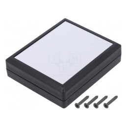 Carcasă Universală Neagră ABS 72x85x25mm | Electronic-mag.ro | Componente Electronice