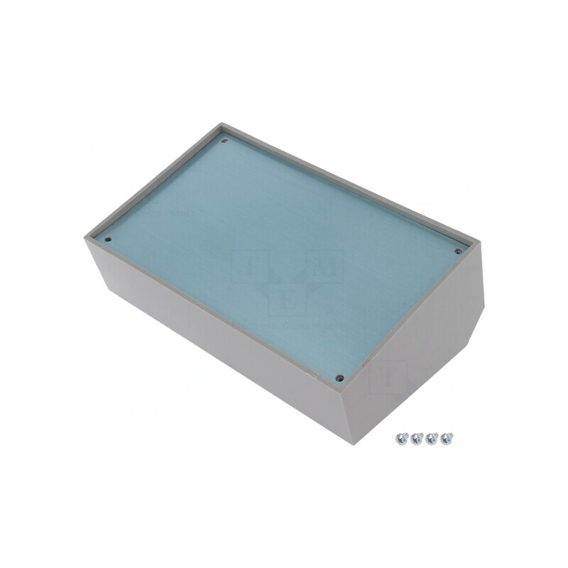 Carcasă Desktop ABS Oțel 97x161x61mm | Electronic-mag.ro | Componente Electronice