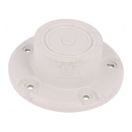 Manşon elastomer termoplastic TPE gri deschis | Electronic-mag.ro | Componente Electronice