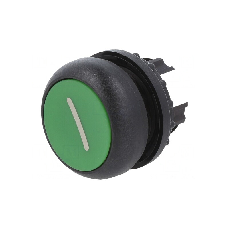 Comutator Acționat Prin Apăsare 22mm Verde | Electronic-mag.ro | Componente Electronice