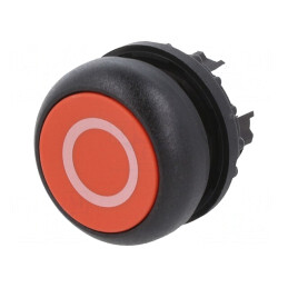 Comutator apăsare 22mm roșu | Electronic-mag.ro | Componente Electronice