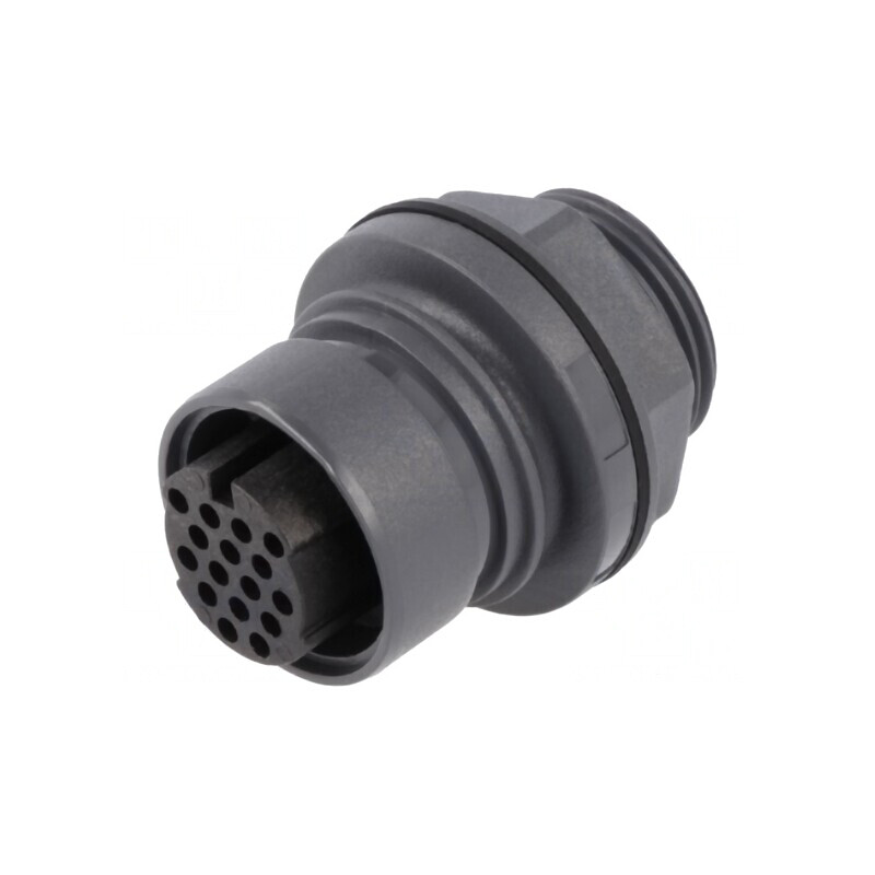 Conector circular soclu mamă 16 PIN fără contacte | Electronic-mag.ro | Componente Electronice Conector circular soclu mamă 16 PIN fără contacte | Electronic-mag.ro | Componente Electronice