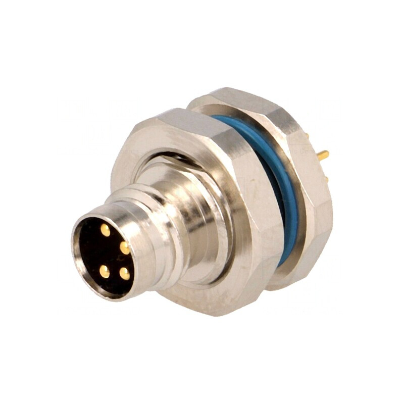 Conector M8 Tată 4 PIN Montare Panou | Electronic-mag.ro | Componente Electronice Conector M8 Tată 4 PIN Montare Panou | Electronic-mag.ro | Componente Electronice
