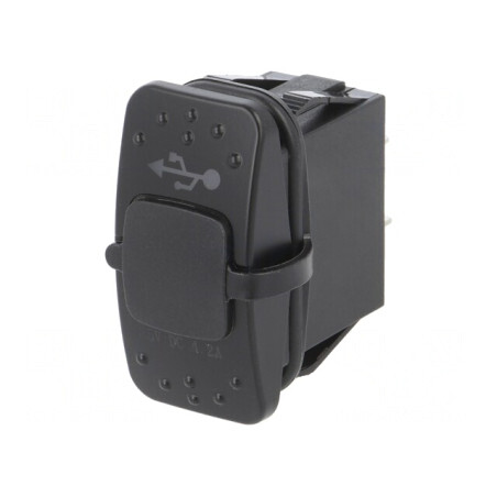 Alimentator USB Dual 5V/2.1A 12-24VDC | Electronic-mag.ro | Componente Electronice