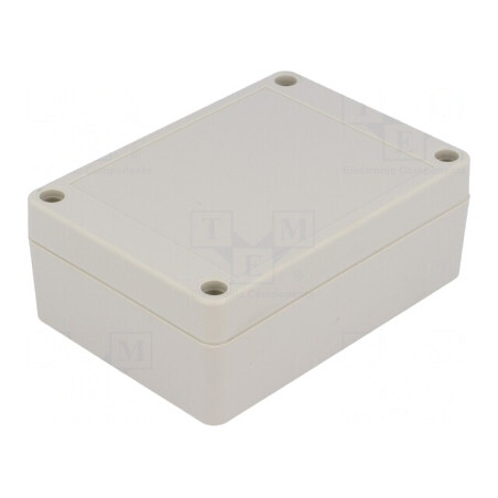 Carcasă Universală ABS Gri IP65 75x105x40mm | Electronic-mag.ro | Componente Electronice