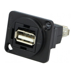 Adaptor USB 2.0 Metalic cu Dublu Soclu USB A | Electronic-mag.ro | Componente Electronice