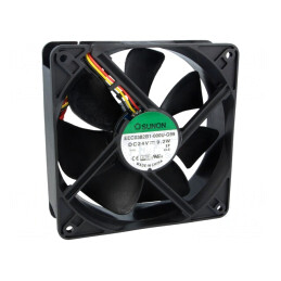 Ventilator DC axial 24V 120x120x38mm | Electronic-mag.ro | Componente Electronice