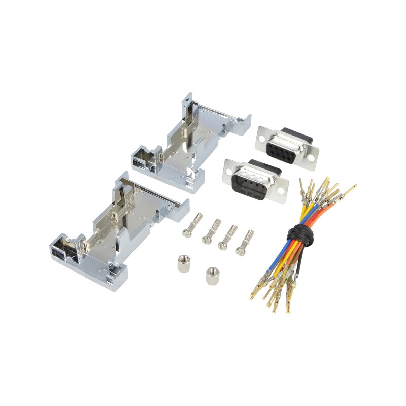 Adaptor D-Sub 9pin Tată-Mamă | Electronic-mag.ro | Componente Electronice