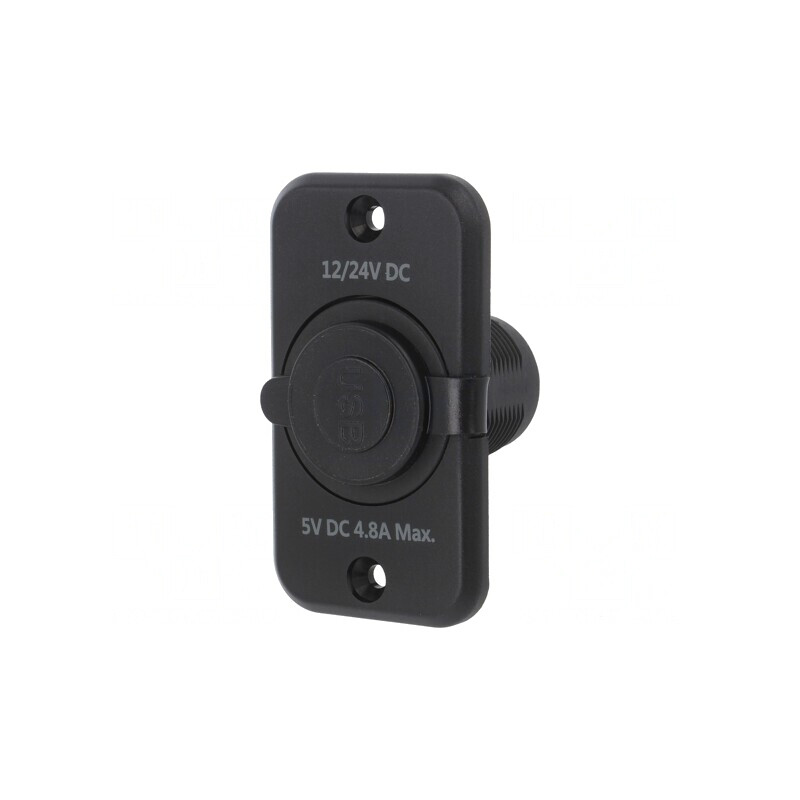 Încărcător Auto USB Dual 5V 2.4A | Electronic-mag.ro | Componente Electronice