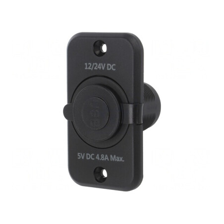 Încărcător Auto USB Dual 5V 2.4A | Electronic-mag.ro | Componente Electronice
