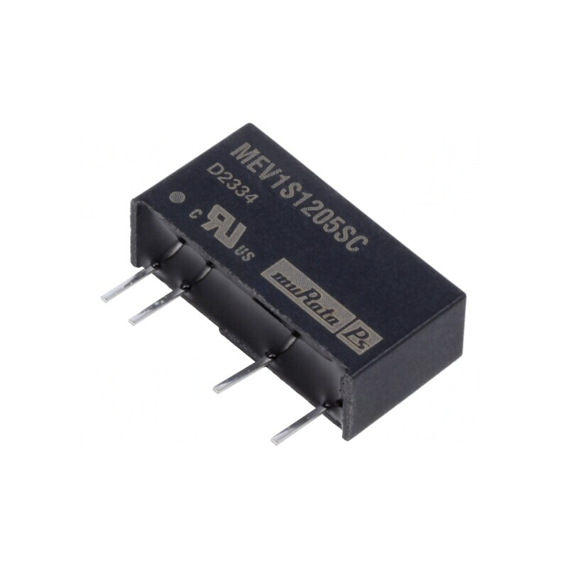 Convertor DC/DC 1W 10.8-13.2V la 5V 200mA SIP | Electronic-mag.ro | Componente Electronice