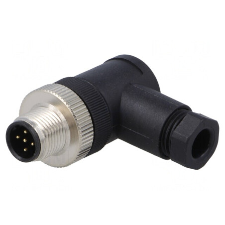 Mufă M12 5 PIN tată Profibus pe cablu IP65/IP67 60V 4A | Electronic-mag.ro | Componente Electronice