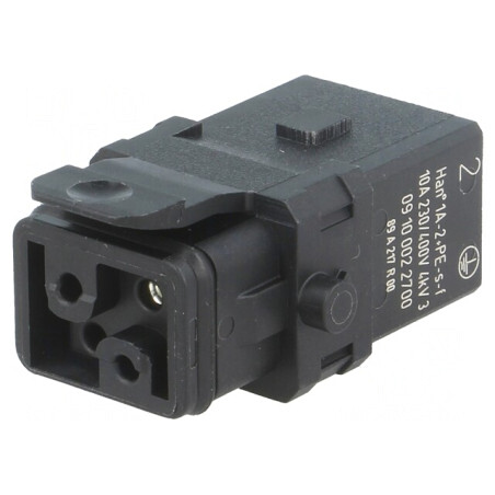Conector HDC Inserturi Contact Mamă Han 1A 3 2 PE | Electronic-mag.ro | Componente Electronice