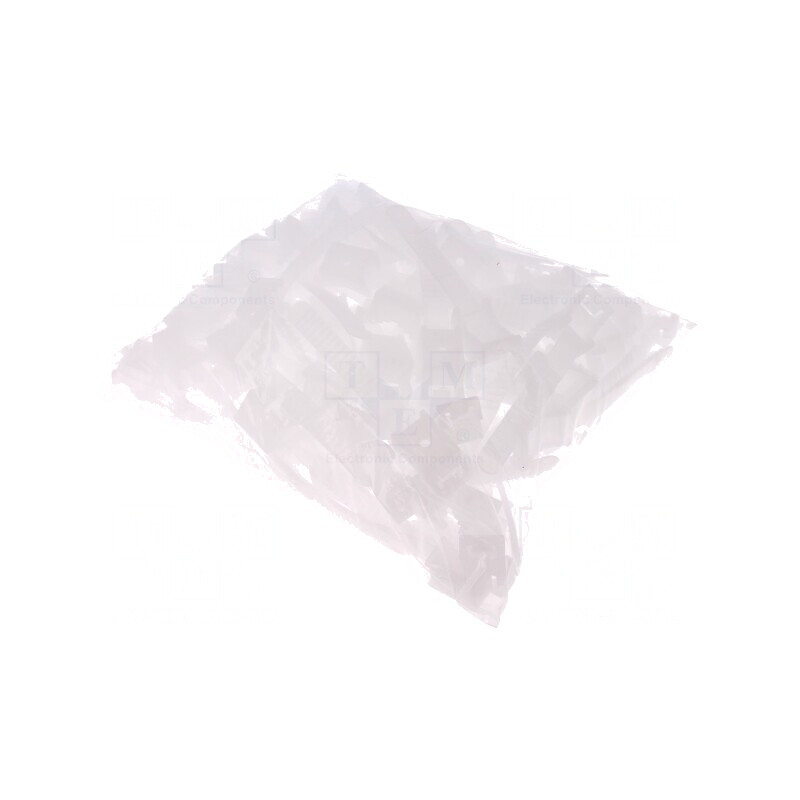 Clips Curea Albă 100mm 100buc Ø30mm | Electronic-mag.ro | Componente Electronice