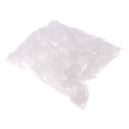Clips Curea Albă 100mm 100buc Ø30mm | Electronic-mag.ro | Componente Electronice