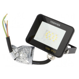 Proiector LED 10W Alb Rece 6500K 120° | Electronic-mag.ro | Componente Electronice