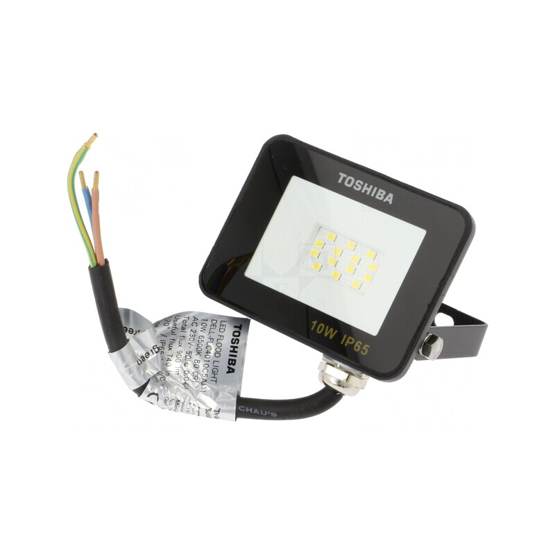 Proiector LED 10W Alb Rece 6500K 120° | Electronic-mag.ro | Componente Electronice