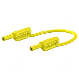 Cablu de măsurare 10A cu mufe banană 2mm | Electronic-mag.ro | Componente Electronice