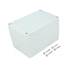 Carcasă Universală cu Bucşă din Alamă 80x120x75mm | Electronic-mag.ro | Componente Electronice