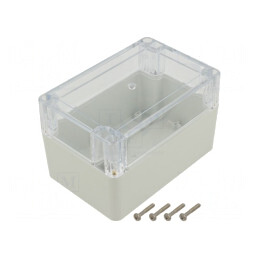 Carcasă Universală cu Bucșă din Alamă 80x120x75mm | Electronic-mag.ro | Componente Electronice