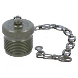 Capac Protecție Aluminiu 14S Oliv | Electronic-mag.ro | Componente Electronice