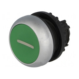 Comutator apăsare 22mm verde | Electronic-mag.ro | Componente Electronice
