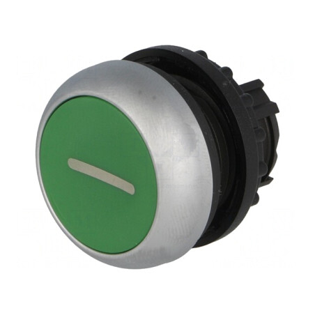 Comutator apăsare 22mm verde | Electronic-mag.ro | Componente Electronice