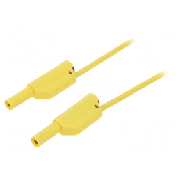 Cablu de măsurare 16A mufă banană 4 mm ambele părți | Electronic-mag.ro | Componente Electronice