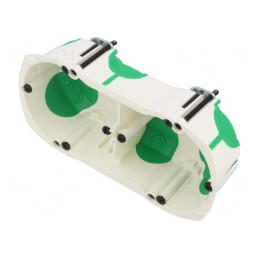 Carcasă Doză Electrică IP20 71x142x40mm în Perete | Electronic-mag.ro | Componente Electronice