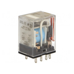 Releu electromagnetic DPDT 6VDC 10A | Electronic-mag.ro | Componente Electronice