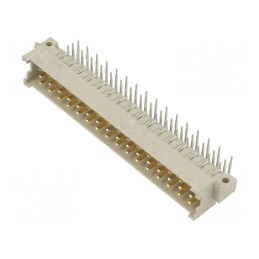 Soclu DIN 41612 tip F tată 48 pini 90° | Electronic-mag.ro | Componente Electronice