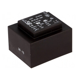 Transformator Încapsulat 10VA 230V 12V PCB | Electronic-mag.ro | Componente Electronice