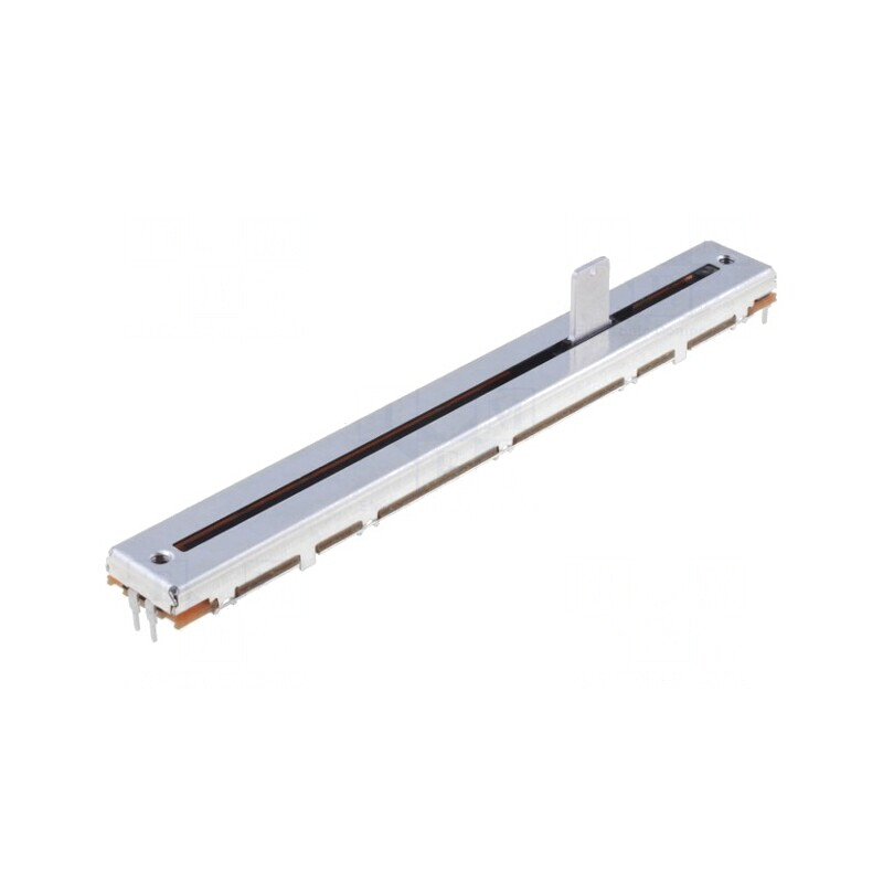 Potentiometru glisant 100kΩ 500mW logaritmic THT 10VDC | Electronic-mag.ro | Componente Electronice