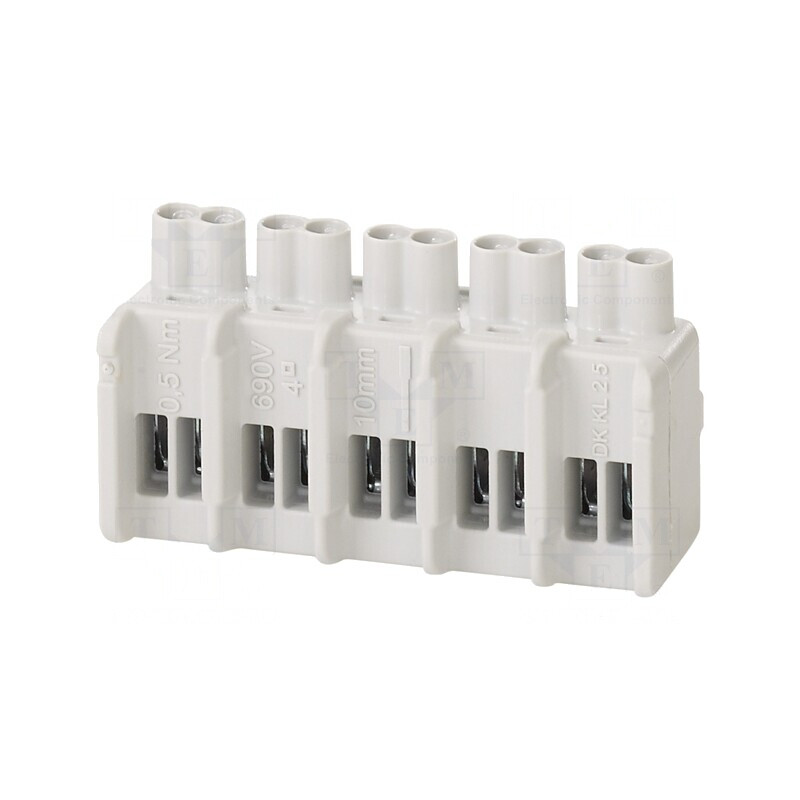 Cleme cu șurub pentru cabluri 1,5-4mm2 | Electronic-mag.ro | Componente Electronice
