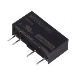 Convertor DC/DC 1W 21.6-26.4V la 12V 84mA SIP | Electronic-mag.ro | Componente Electronice