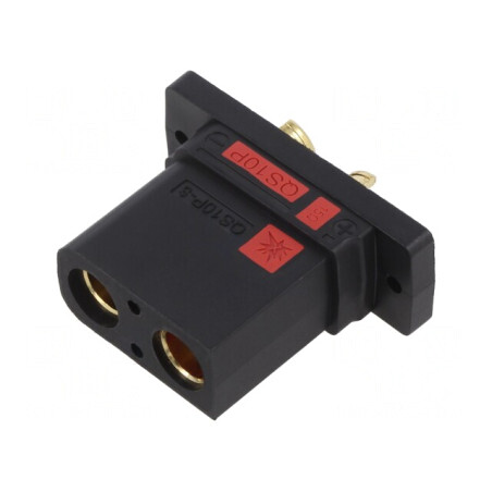 Soclu Alimentare DC Mamă 2-Pin Montare Panou | Electronic-mag.ro | Componente Electronice