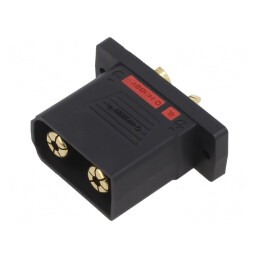 Soclu Alimentare DC Montare Panou 2 Pin | Electronic-mag.ro | Componente Electronice