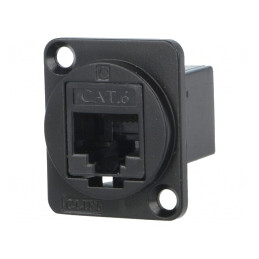 Adaptor RJ45 Cat6 8p8c Soclu Dual | Electronic-mag.ro | Componente Electronice