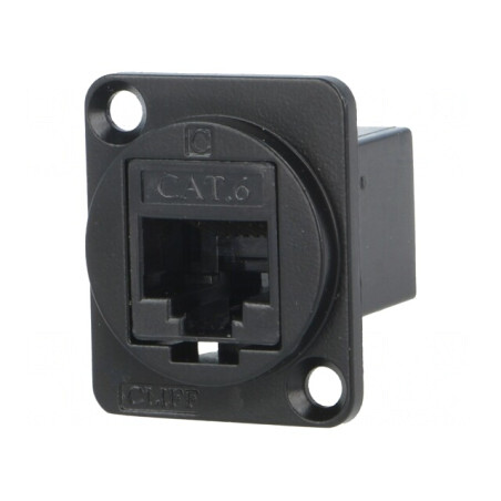 Adaptor RJ45 Cat6 8p8c Soclu Dual | Electronic-mag.ro | Componente Electronice